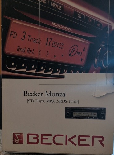 Becker monza 7887 - becker, mp3