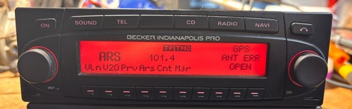 Becker indianapolis pro radio - indianapolis,