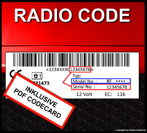 Radio code passend - █►radio,