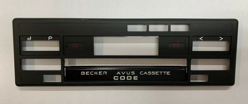 Becker avus cassette code - cassette,