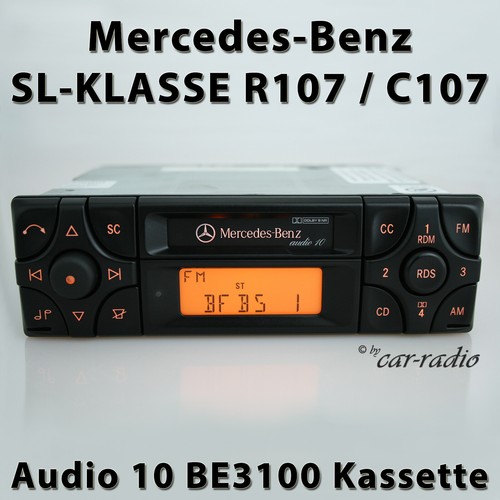 Original mercedes r107 radio - mercedes,