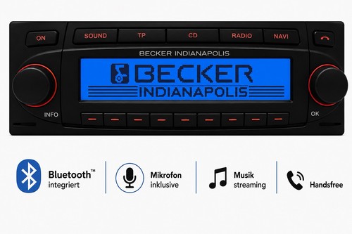 Becker indianapolis autoradio - becker,